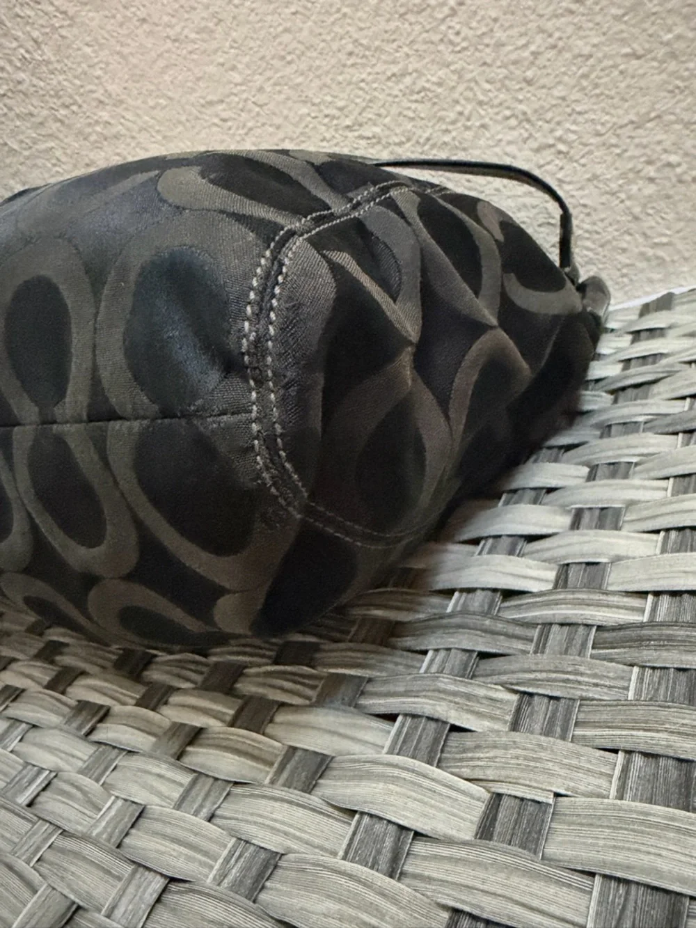 Coach Madison Black Shoulder Bag with Crossbody Strap - Style 14580 - Picture 9 of 16